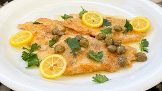 Chicken Piccata Part 1 Perfecting the Classic Recipe [upl. by Edyaj266]