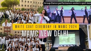 WHITE COAT CEREMONY IN MAMC NEW DELHI ✨  BEST DAY OF LIFE  ALL HARDWORK PAID OFF  LIVING DREAM [upl. by Codee]