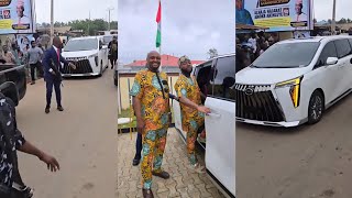 Davido arrives hometown Osun state in Grand Style massive convoy [upl. by Eidurt]