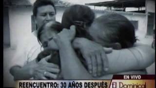 Se reencuentra con su madre y hermanos luego de 35 años [upl. by Nauqaj]