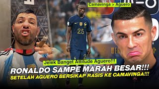 RONALDO BENARBENAR TAK TERIMA 😡 Lihat Cara Ronaldo Balas Aksi Rasis Aguero Kepada Camavinga [upl. by Woodman407]