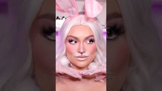 🐰🫶🏼🤍✨ bunnymakeup makeuptutorial halloween makeuptutorial [upl. by Subak]