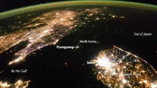 NASA muestra el quotagujero negroquot en Corea del Norte [upl. by Neelahtak]