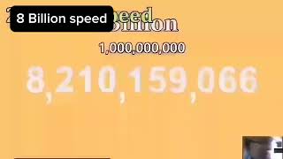 1 to centillion speed 4 Millon to 1 trillion [upl. by Christianna]