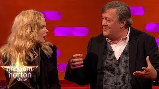 Nicole Kidman Is Blown Away By Stephen Fry’s Intelligence  The Graham Norton Show [upl. by Tiloine562]