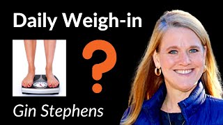 How Often Should You Weigh Yourself During Intermittent Fasting Gin Stephens [upl. by Alrep841]