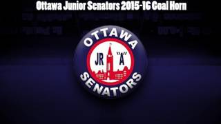 Ottawa Junior Senators 201516 Goal Horn [upl. by Montfort455]