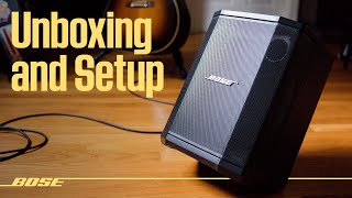 Bose S1 Pro – Unboxing and Setup [upl. by Silyhp]