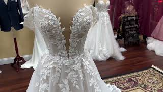 Madi Lane Landon Wedding Dress [upl. by Maice]