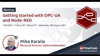 Getting Started with OPCUA and NodeRED [upl. by Sukin]