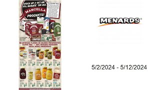 Menards Weekly Ad US  05022024  05122024 [upl. by Leopoldine162]