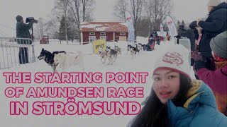 THE STARTING POINT OF AMUNDSEN RACE IN STRÖMSUND [upl. by Etnovahs]