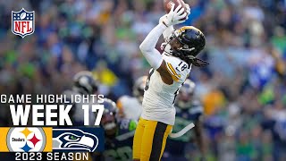 Pittsburgh Steelers vs Seattle Seahawks Game Highlights  NFL 2023 Week 17 [upl. by Astrea]