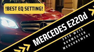 Mercedes E220d  how does Burmester perform [upl. by Rasaec]