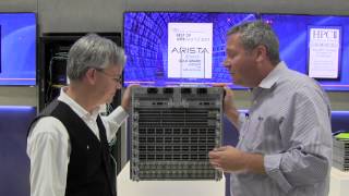 Visiting Best of Interop Winner Arista Networks [upl. by Enohsal]