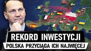 Świat STAWIA na POLSKĘ  Rekordowe inwestycje zagraniczne [upl. by Pol]