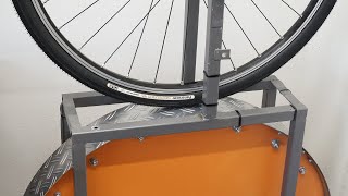 Panaracer GravelKing SS SemiSlick TLC Rolling Resistance Test spin up video [upl. by Auos]