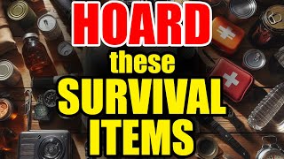 Stockpile 10… 20… 100… of these SURVIVAL ITEMS – before they Disappear [upl. by Ecirtemed186]