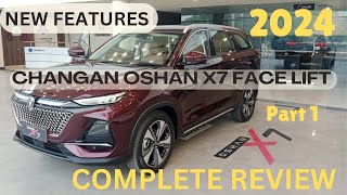 Oshan X7 Facelift  Complete Review  Voice Command  Android Panel  Mr Changan  Part 1 [upl. by Mauer971]