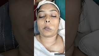 shortsvideo upper lips Threading by Pummy Beauty Worldthreading upperlipsthreading [upl. by Sussi]