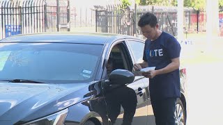 Dallas County holding drivethru voter registrations until Mondays deadline [upl. by Esele]