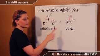 How resonance affects pKa [upl. by Higley]