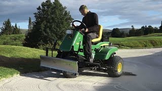 John Deere  Bunker Rake 1200H [upl. by Seyah]