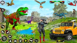 Wild dino Hunting Zoo Game 3D – Android Gameplay [upl. by Artemed377]