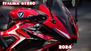 Nueva italika RT250 2024😨 mejor que una SUZUKI 😨 [upl. by Chrystel]