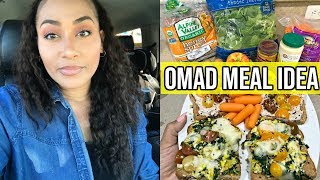 OMAD MEAL IDEA  SIMPLE AND QUICK OMAD MEAL  OMAD AND INTERMITTENT FASTING FOR WEIGHT LOSS [upl. by Ennaihs50]