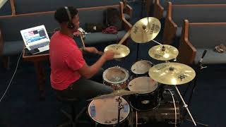 Tasha Cobbs  Happy Drum Cover [upl. by Latrice]