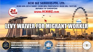 ACHIBIZ wwwACHIBIZcom SG CORPORATE EMPLOYMENT AGENCYampIMMIGRATION SVC LEVYFWL WAIVER FOR WPFW [upl. by Aikenat]