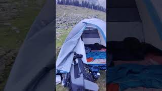 camping trekking pahalgam kashmir tulian laketraveltrendingshortsshortvideoviralvideoshort [upl. by Oranneg167]