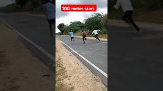 100 meter start point  200 meter running  viral video  athletics power  army training  short [upl. by Caiaphas869]