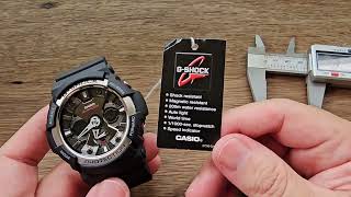 TUDO SOBRE O CASIO GSHOCK GA2001ADR MODELO FORA DE LINHA 200M DE RESISTÊNCIA À ÁGUA [upl. by Dunning]