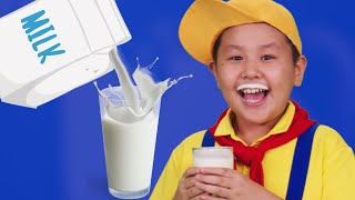 The Milk Song  Do You Love MILK  Kids Funny Songs [upl. by Atsahc]