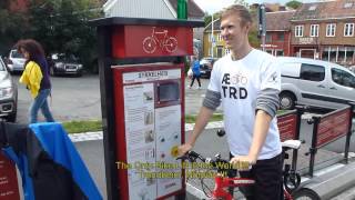 Bike Lift Trondheim  The Only in the World [upl. by Reklaw513]