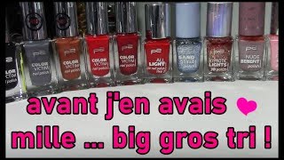 GIGA COLLECTION DE VERNIS A ONGLES [upl. by Vinson]