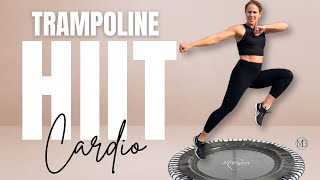 30 MIN Rebounding HIIT Workout  At Home Fat Burning CARDIO Mini Trampoline [upl. by Ingar947]