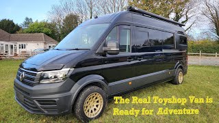 VW Crafter Camper Conversion Mk3 LWB our own van from the start take a look around [upl. by Sula]