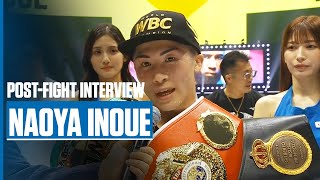 Naoya Inoues Immediate Thoughts Post Fight With Luis Nery [upl. by Sheila]