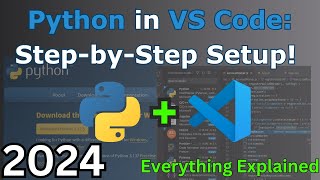 How to Install Python in Visual Studio Code 2024 on Windows 11  10 [upl. by Kurys]