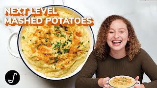 Ultimate Thanksgiving Dinner Next Level Mashed Potatoes Recipe [upl. by Aicnom]