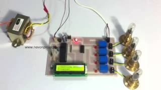 Programmable Sequential Load Operation Controlled By Android [upl. by Ilarin529]