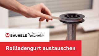 Rolladengurt wechseln – Schritt für Schritt Anleitung zum Selber austauschen  Tutorial [upl. by Chura984]