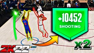 NEW FASTEST SHOOTING BADGE METHOD IN NBA 2K22 NEXTCURRENT GEN 2 BADGE POINTS PER GAME MAX PATCH 3 [upl. by Elsinore307]