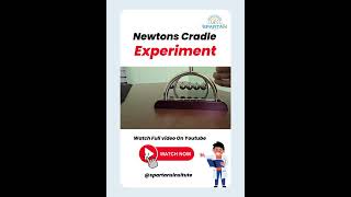 Newtons Cradle Experiment experiment newtonscradle newton [upl. by Bushweller]