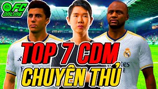 THÀNH HOÀ  TOP 7 CDM CHUYÊN THỦ HAY NHẤT FC ONLINE [upl. by Viridi]