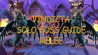 RS3 Vindicta and Gorvek Melee Solo Boss Guide For New Players  Easy Money Good Gear Not Required [upl. by Eintirb104]