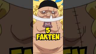 5 FAKTEN über EDWARD WEEVIL  One Piece Fakten [upl. by Ibson]